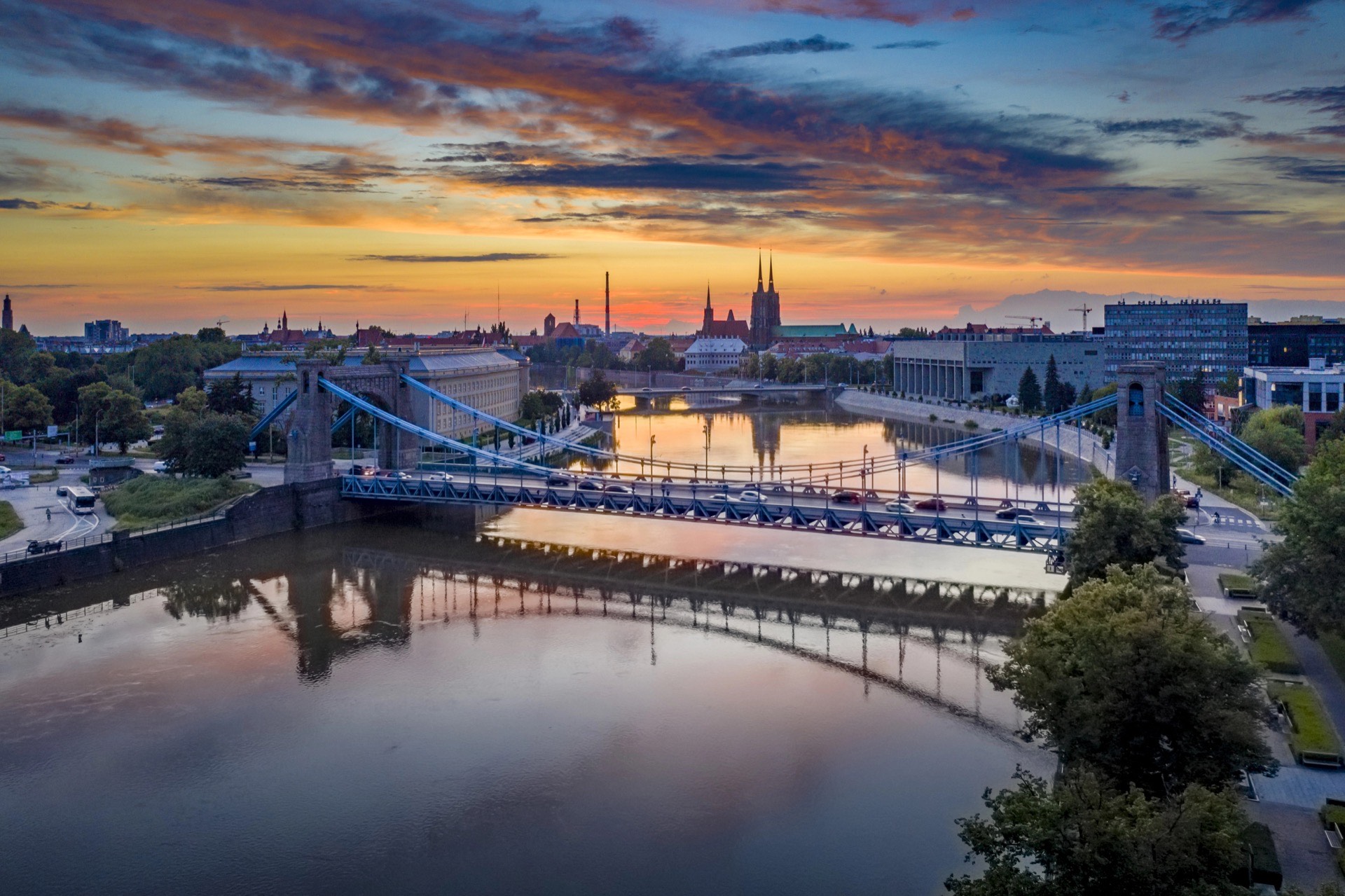 Most na Odrze we Wrocławiu